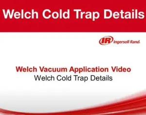 Welch Cold Trap Details